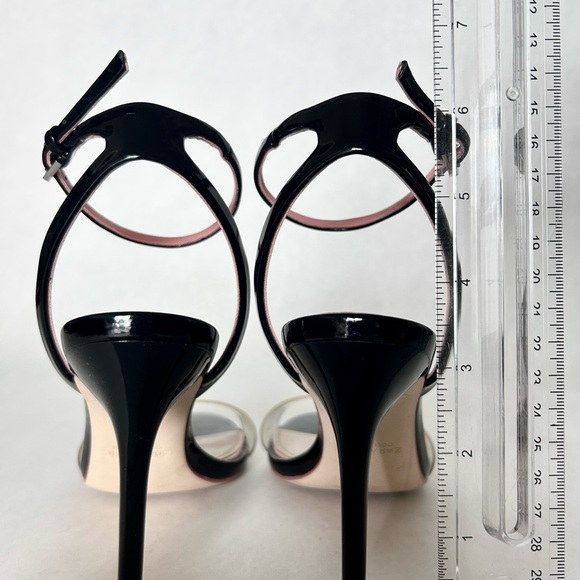 Zara Black and Pink Heeled Sandals - Picture 6 of 6